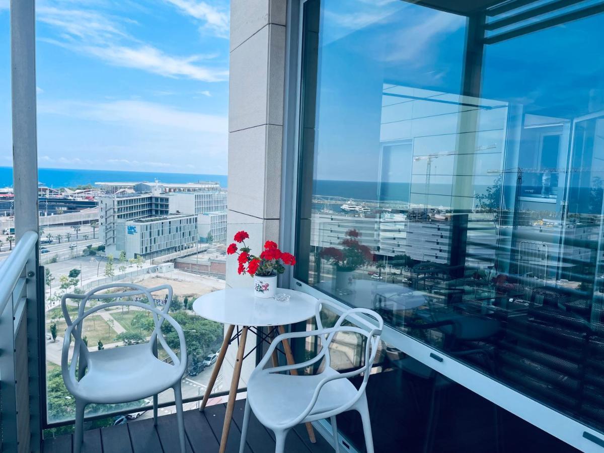 Apartament Amazing Sunset Views In The Mediterranean Apart/ San Adrián de Besós Zewnętrze zdjęcie